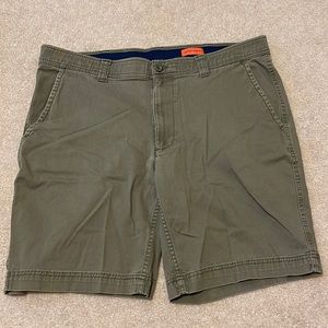 Green Stretchy Shorts